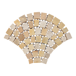 Pasinato EasyStone Classic Fan - Yellow Quartzite