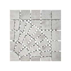 Pasinato EasyStone Square with Circle - White Quartzite