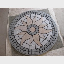 special design cube on mesh