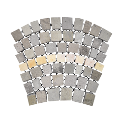 Pasinato EasyStone Classic Wave - Vulcano with Yellow Quartzite