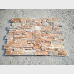 Beige concrete wall panel