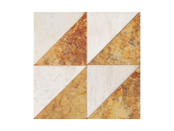 Pasinato EasyWall Visual Gold - Gold Morisca with White Quartzite