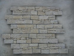 Concrete yellow wall panel