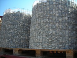 Flat River Pebbles 3/6 cm