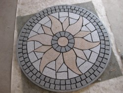 special design cube on mesh