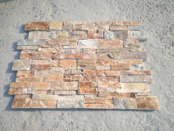 Beige concrete wall panel