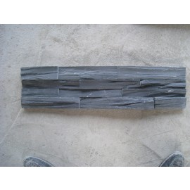 Black / Charcoal Rough Glued Wall Panel