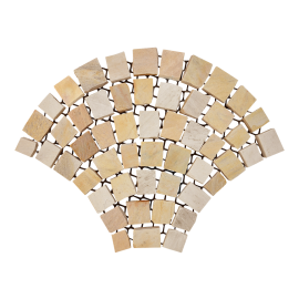 Pasinato EasyStone Classic Fan - Yellow Quartzite