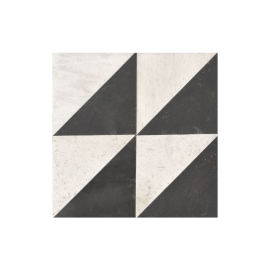 Pasinato EasyWall Visual Black - Black Basalt with White Quartzite