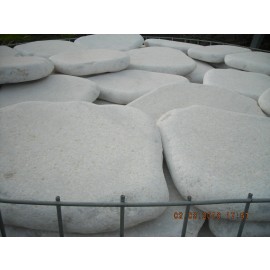 Tumbled White Discuss 15-35 cm